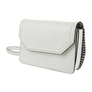 ISO - Mackage Zuki Crossbody Bag in White Leather